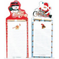 Magnetic Shopping List, Christmas Designs - 3.5 x 6.75